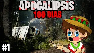 Tenemos que sobrevivir a un MUNDO APOCALIPTICO 💀 CHERNOBYLITE  ☢🚧 DIA #1