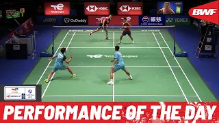 Performance of the Day | An electrifying point as Wang/Huang pull out all the stops