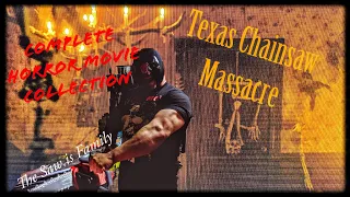 Complete Horror Movie Collection: Texas Chainsaw Massacre Shelf!!!