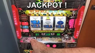 Pachislo Slot Machine Game Play and Jackpot - Sammy Savanna Chance
