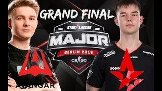 GRAND FINAL of Starladder Major 2019 // ASTRALIS vs AVANGAR - Device broke the trophy, Dupreeh 1v3