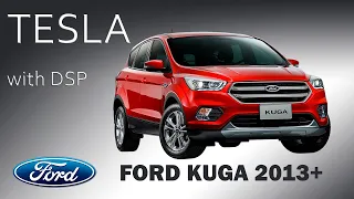 Магнитола в стиле Тесла на Ford Kuga 2013+ ZF-1002-DSP