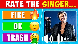 RANK THE SINGER | Tier List 2023 | FIRE or TRASH