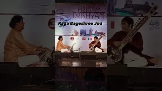 Raga Bageshree Jod with satyajittalwalkar and purbayan Chatterjee #indianclasicalmusic #sitar #tabla