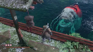 Sekiro: How to Properly Feed The Giant Colored Carp and Aftermath