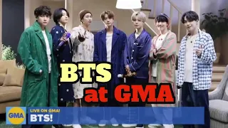 BTS performs LIFE GOES ON at Good Morning America