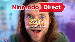 That Nintendo Direct was PAPER THIN 😂