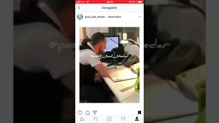 UN POLICIER DE PARIS TROLL  UN POLICIER DE MARSEILLE POUR CONNAÎTRE LE SCORE OM - ATH MADRID