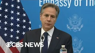 Secretary of State Blinken in Ukraine amid rising Russia tensions