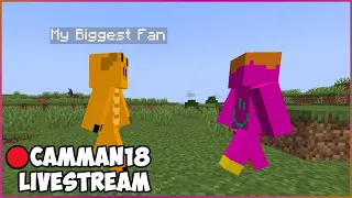 MINECRAFT FANHUNT | Viewers Hunt Me Down While I Speedrun Items camman18 Full Twitch VOD