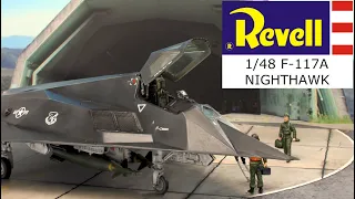 Revell 1/48 F-117A Nighthawk Full Build