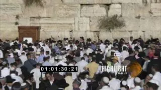 Jewish Priestly Blessing ceremony inJerusalem