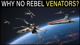 Why didn't the Rebels use old Venator Star Destroyers? | Star Wars Lore