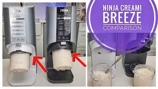 Ninja CREAMi Breeze Ice Cream Maker Comparison  NC100 vs NC201  Are They Different?