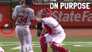 MLB Intentionally Hit by the Pitch