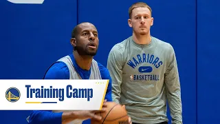 Golden State Warriors Training Camp | Day 1 Recap, fueled by @Gatorade