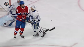 Auston Matthews Goal - 2017 Season: Toronto Maple Leafs VS Montreal Canadiens 2017-10-14