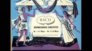 Bach / Karl Münchinger, 1951: Brandenburg Concerto No. 5 in D major, BWV 1050 (Allegro)