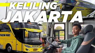 AKHIRNYA IMPIAN DARI KECIL TERCAPAI !! JADI SOPIR BUS TAM WISATA