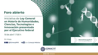 Foro abierto sobre la iniciativa de Ley General en Materia de HCTI