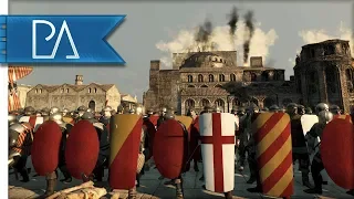 GLORIOUS BATTLE ON CUSTOM MAP - Medieval Kingdoms Total War 1212ad Mod Gameplay