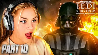 VADER RETURNS?! | Star Wars Jedi: Survivor (Grand Master Difficulty) - Part 10