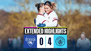 HIGHLIGHTS! CITY ADVANCE INTO FA CUP FIFTH ROUND | Durham 0-4 City