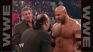 Goldberg accidentally Spears his friend Stone Cold - Raw: Feb.9,2004