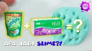 How To Make Tissue Slime With Dish Soap