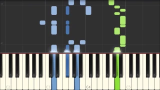 Grand March - AIDA - Giuseppe Verdi [Piano Tutorial] (Synthesia)