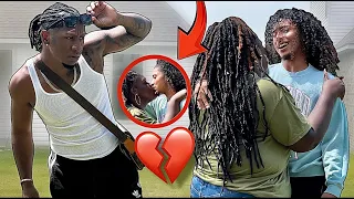 I Got Caught KISSING HIS BESTFRIEND To Get My BOYFRIEND REACTION! *INTENSE!*