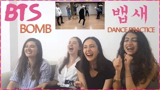 BANGTAN BOMB - BAEBSAE DANCE PRACTICE REACTION