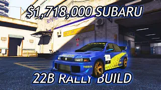 SUBARU IMPREZA GC8/22B RALLY BUILD | GTA 5 Karin Sultan Classic Customization