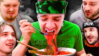 All The Boys EXTREME Ramen Challenge