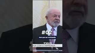 As piores falas do Lula nos últimos dias.