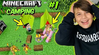 Αποφασίσαμε να πάμε για Camping μαζί με το Noobaki Minecraft Famous Games @LetsPlayKristina