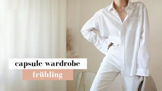 Meine SPRING CAPSULE WARDROBE | & Tipps für eure Capsule (Step 5) | Minimalismus im Kleiderschrank