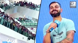 Virat Kohli Visits Oberoi Mall In Mumbai And Fans Go Crazy! | LehrenTV
