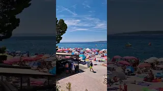 Chorwacja 2023 Wakacje Morze Góry Plaża Baška Voda Hit Croatia Makarska Riviera #podróże
