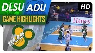 AdU vs DLSU | Game Highlights | UAAP 80 Men's Basketball | October 21, 2017