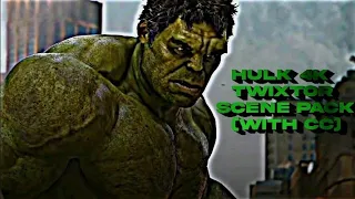 Hulk 4k twixtor scene pack for edit (with cc)