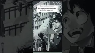 Kohei Horikoshi - Mangaka Art Comparison in 1 Min