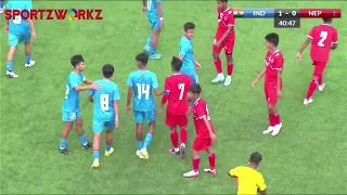 Highlights | India vs Nepal | SAFF U16 Championship 2023 | Bhutan