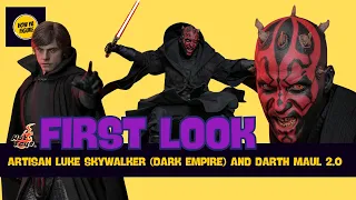 FIRST LOOK Artisan Luke Skywalker (Dark Empire) and Darth Maul 2.0