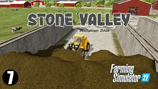 1.5 Million Liters of Silage in the Bunkers! Stone Valley Series Episode 7 (FS22)