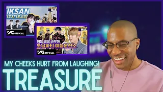 TREASURE | Treasure Map Ep 8 & 9 REACTION | My cheeks hurt from laughing!!