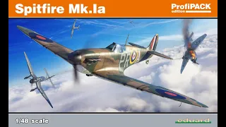 Eduard 1/48 Supermarine Spitfire Mk.Ia Profipack edition kit # 82151