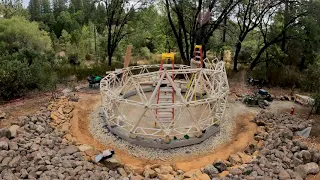 Timelapse Prototype Dome Frame Build