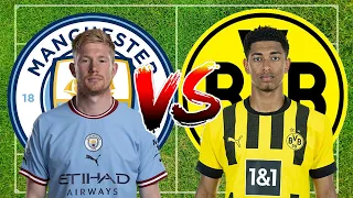 Kevin De Bruyne VS Jude Bellingham (Manchester City vs Borussia Dortmund)