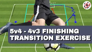 5v4 - 4v3 finishing-transition exercise!